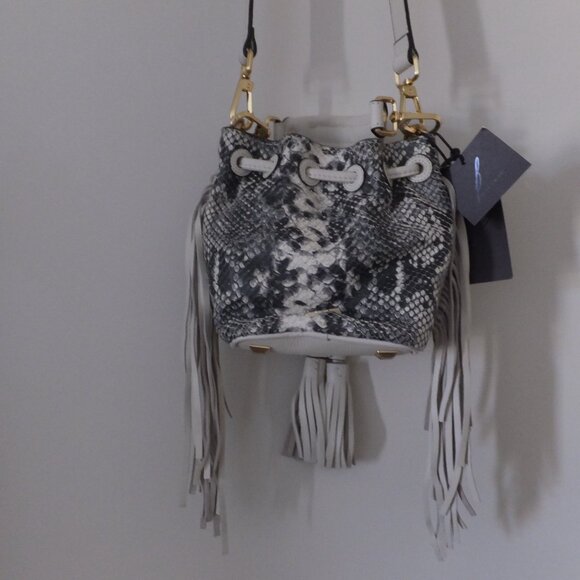 Brian Atwood Apeyton Drawstring Handbag - Picture 6 of 9